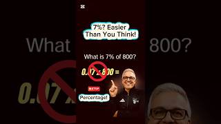 This 7 Trick Might Be Why This  Goes Viral  percentages mentalmath mathtricks shorts