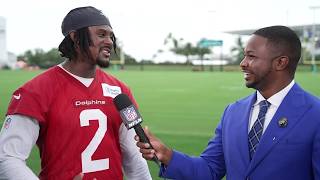 Cameron Wolfe 1-on-1 with Dolphins QB Malik Willis | The Insiders