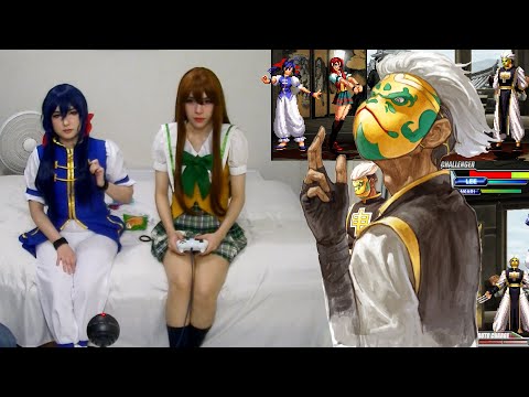 Cosplay Retas - Hotaru y Kisarah vs Lee Pai Long de Art of Fighting