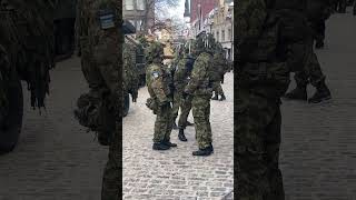 Independence Day In Estonia Nato Forces Parade In Tallinn independenceday nato soldiers eesti