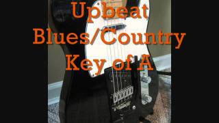 Upbeat Country Rock Backing Track - Jam Track in A chords