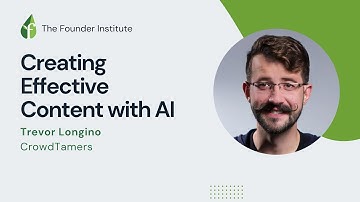 Founder’s Guide to AI: Creating Effective Content with AI