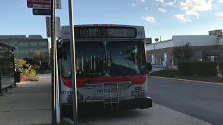 WMATA Metrobus 2005 New Flyer DE40LF, Burtonsville Crossing Park & Ride Lot (Z6)