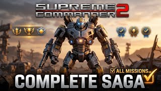 Supreme Commander 2 - Full Game Longplay All Missions Cutscenes No Commentary Gameplay
