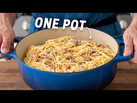 Easy 25 Minute Carbonara For a Crowd