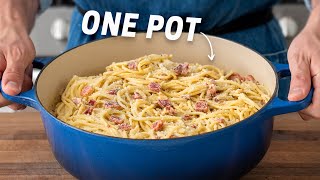 The Faster BETTER way to make Carbonara (25 Mins!)