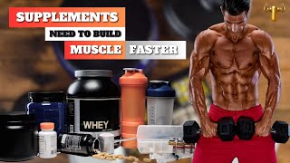 The ONLY Supplements You Need to Build Muscle Faster