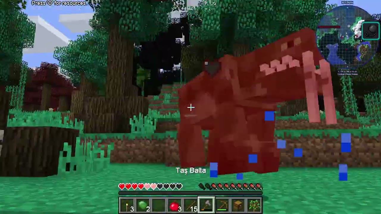 Bidaha Minecraft Hexxit Oynamiycam amk