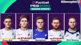 PES 2020 Bundesliga Facepack Vol 6 by Shaft