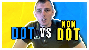 What Is The Difference Between DOT and non-DOT Drug Testing?