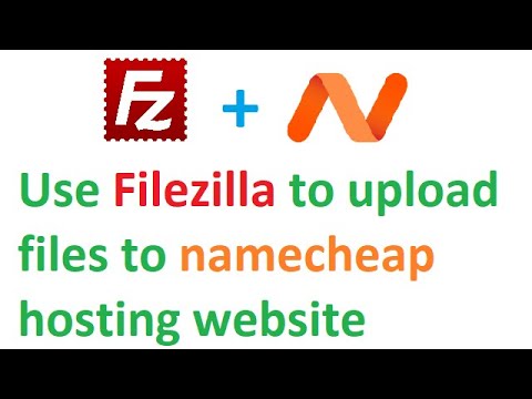 namecheap Cpanel: use filezilla ftp to upload files