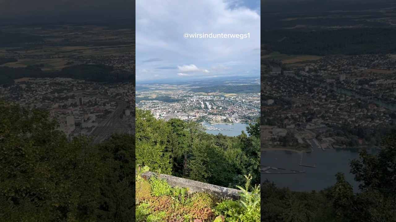 Biel from Above | Stunning View of Biel, Switzerland 🌄🇨🇭