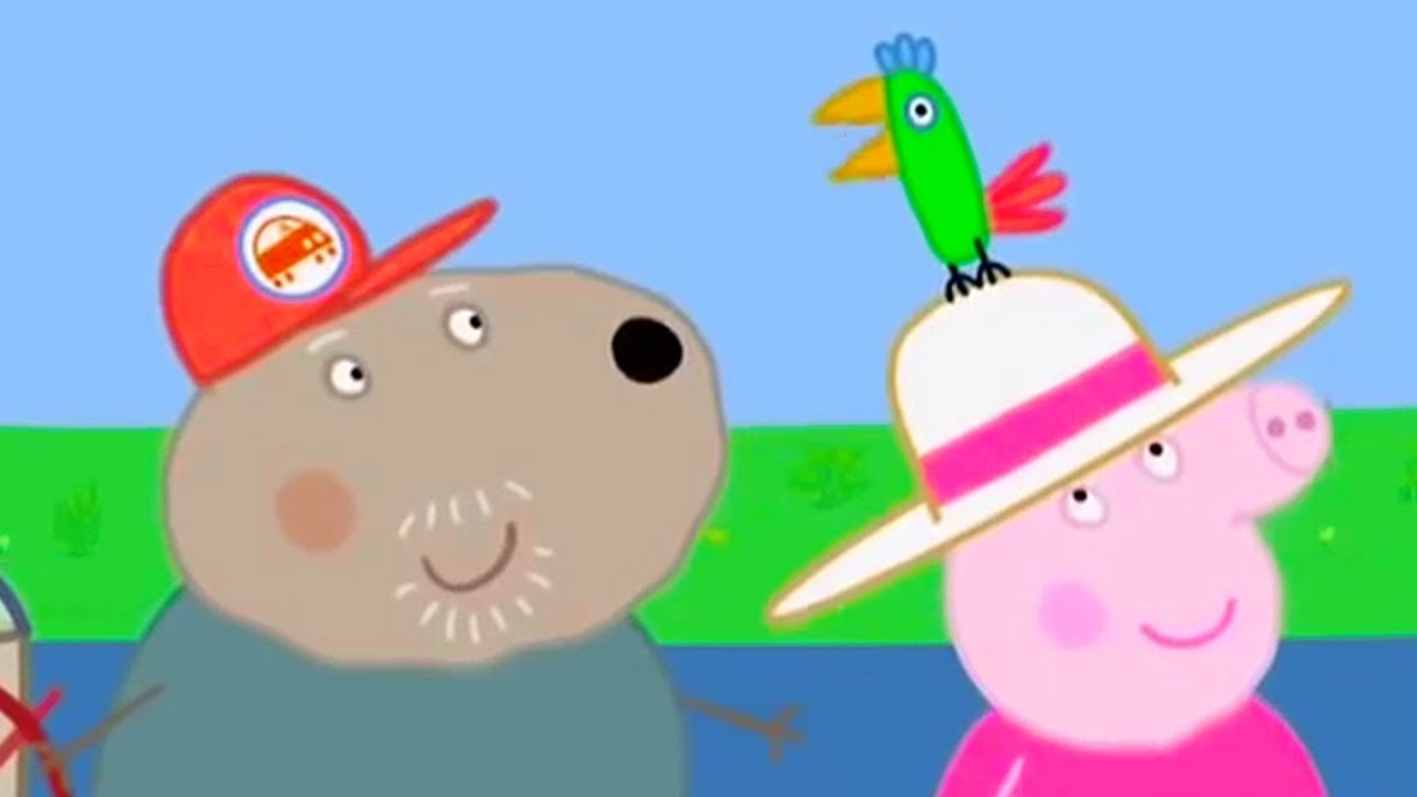 Свинка Пеппа на русском все серии подряд новый сезон Мультик Свинка ...