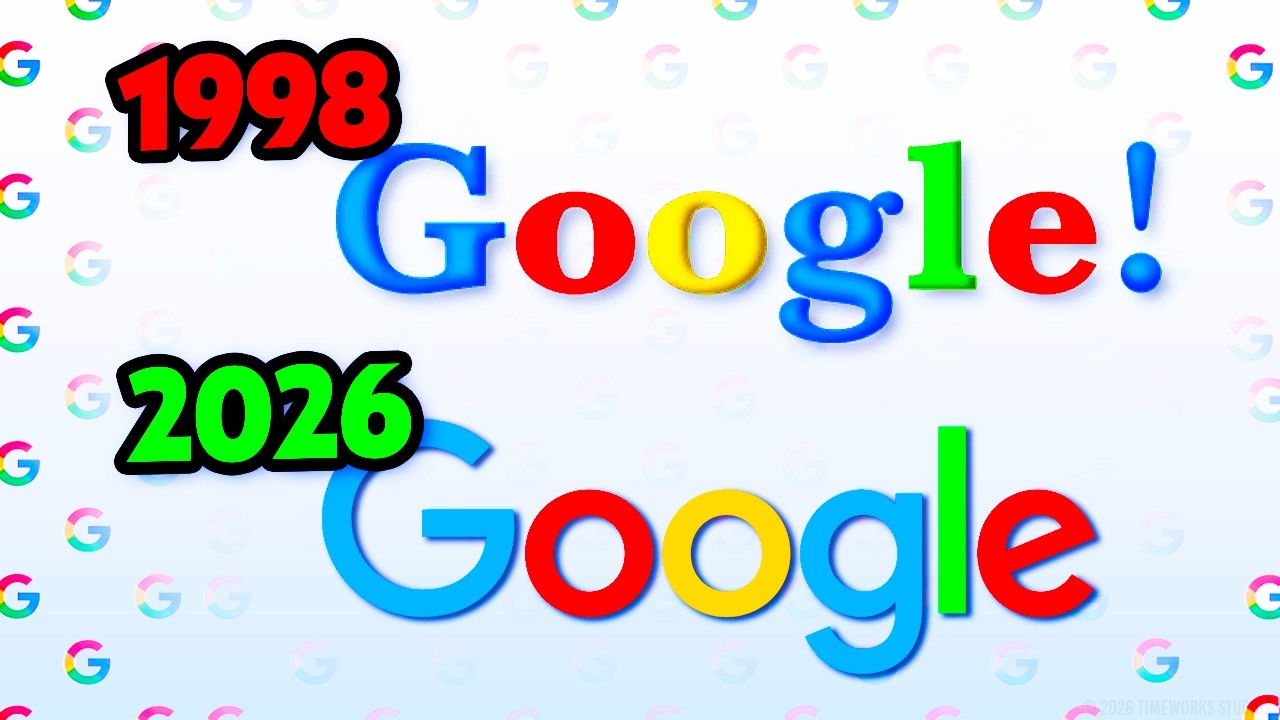 What Was Google Like in the PAST? (1998 to 2026!)
