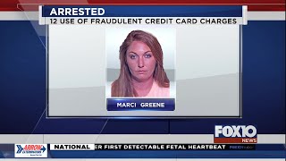 Woman facing charges of fraudulent use of a credit card