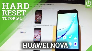 How to Reset Settings in HUAWEI Nova - Restore Default Settings