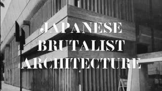 One Minute Architecture: Brutalist Tokyo - The Metropolitan Festival Hall Kunio Maekawa One Minute Architecture: Brutalist Tokyo - The Metropolitan Festival Hall Kunio Maekawa
