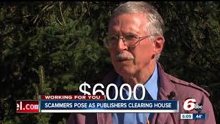 Watch out for scammers posing as Publishers Clearing House