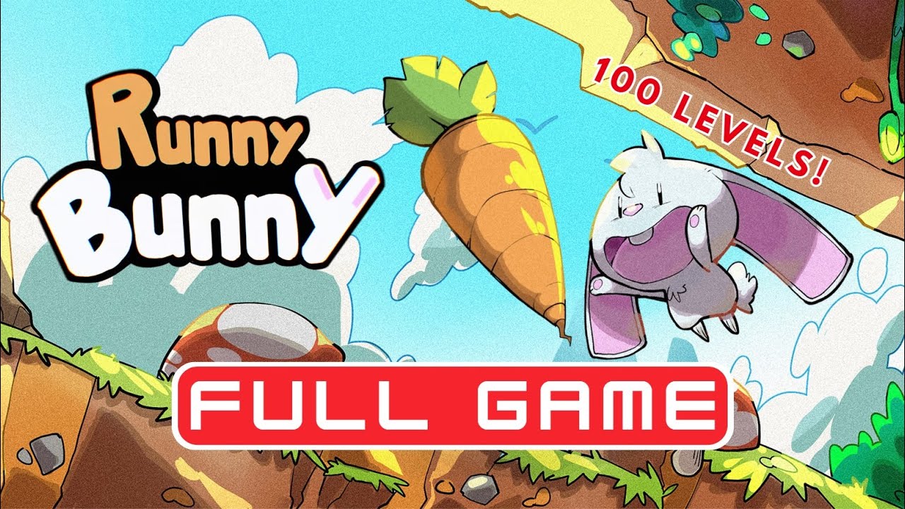 Runny Game Runny Bunny - Full Game Walkthrough - All Achievements/Trophies (No ...