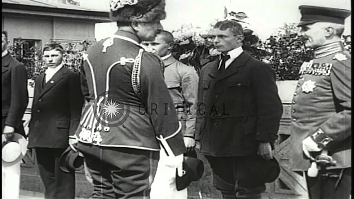 Kaiser Wilhelm II dedicates Germany's new Olympic ...