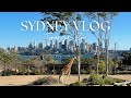 Sydney Travel Vlog 🐨🦘Trip to Toronga Zoo, Shopping at Queen Victoria, What I eat in a day