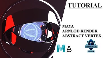 MAYA ARNOLD RENDER ABSTRACT VERTEX #Turotial  #Satisfying Video ❤️❤️