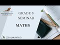 Grade 8 maths english medium 2024 january 10  pensala education institute online education school