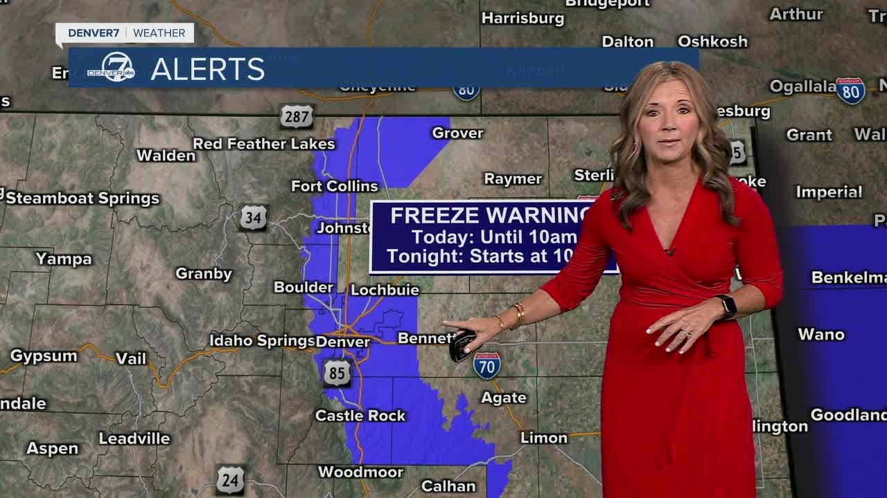 A chilly and breezy Tuesday in store across Colorado - YouTube