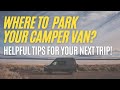 Where Are The Best Places To Park Your Camper Van?