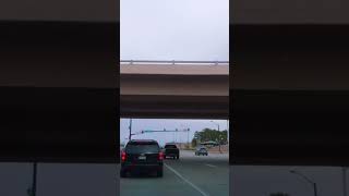Heavy Evening Traffic &amp; Dark Clouds (Colorado Springs I-25 North Commute)