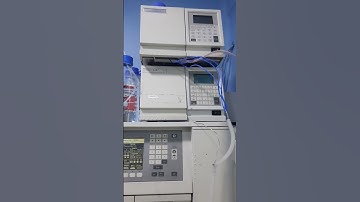 #10 #hplc Waters Alliance 2695 with UV 2487 SYSTEM SETUP