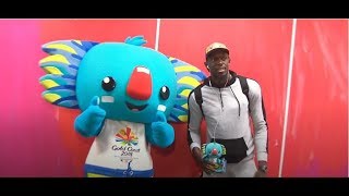 Usain Bolt is on the Gold Coast for GC2018!