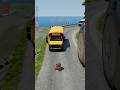McQueen Bollard Crush - BeamNG.drive #duet #shorts #gaming
