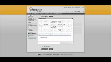 Builder:  Create a Request For Quote (RFQ)