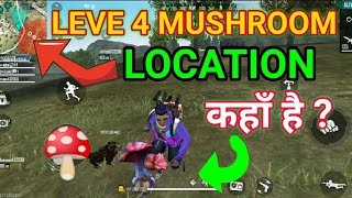 How to find level 4 mushroom in free fire | Leve 4 Mushroom Mission Complete in One Match | कहाँ है screenshot 2