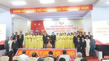 Đại hội đại biểu Đảng bộ phường Sóc Trăng lần thứ I, nhiệm kỳ 2025 – 2030 thành công tốt đẹp