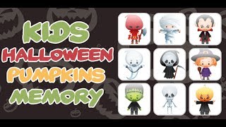 Kids Halloween Pumpkins Memory Android Game screenshot 5