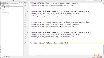 Learn Terraform for Cloud Infrastructures : Creating an Elastic IP for NAT Gateway | packtpub.com