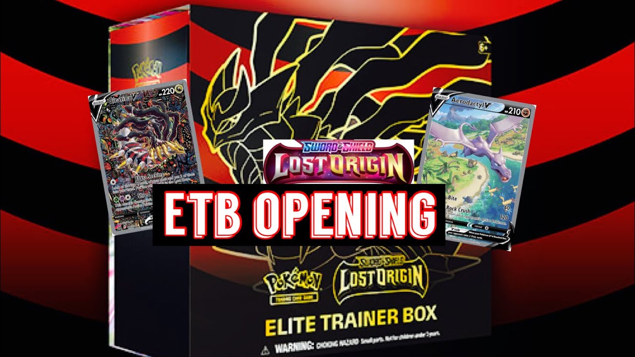 Pokemon elite box opening lost origin! 