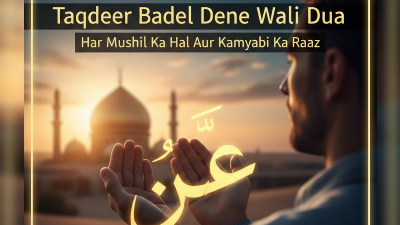 Emotional & Powerful: "Har Mushkil Ka Hal: Sirf 2 Minute Ki Yeh Dua Aapki Zindagi Badal Degi! ✨"