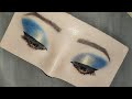 ✨Eye makeup tutorial on dummy 💙 #trending #explore #viral #viralvedio#eyemakeup