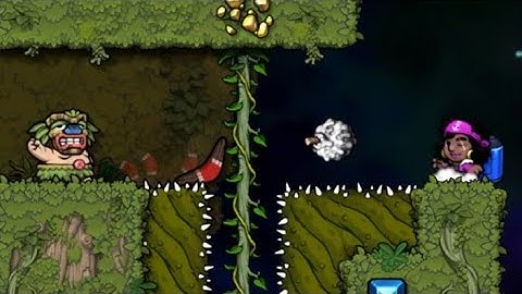 Boomerang Versus Paste Bomb - Spelunky 2 #shorts