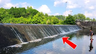 Multispecies Spillway Fishing for EVERYTHING that Bites!!