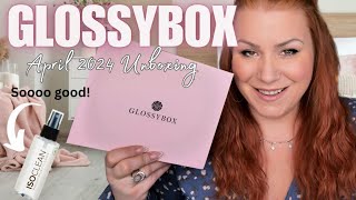 OOH ANOTHER GOOD ONE !! GLOSSYBOX APRIL 2024 BEAUTY BOX UNBOXING