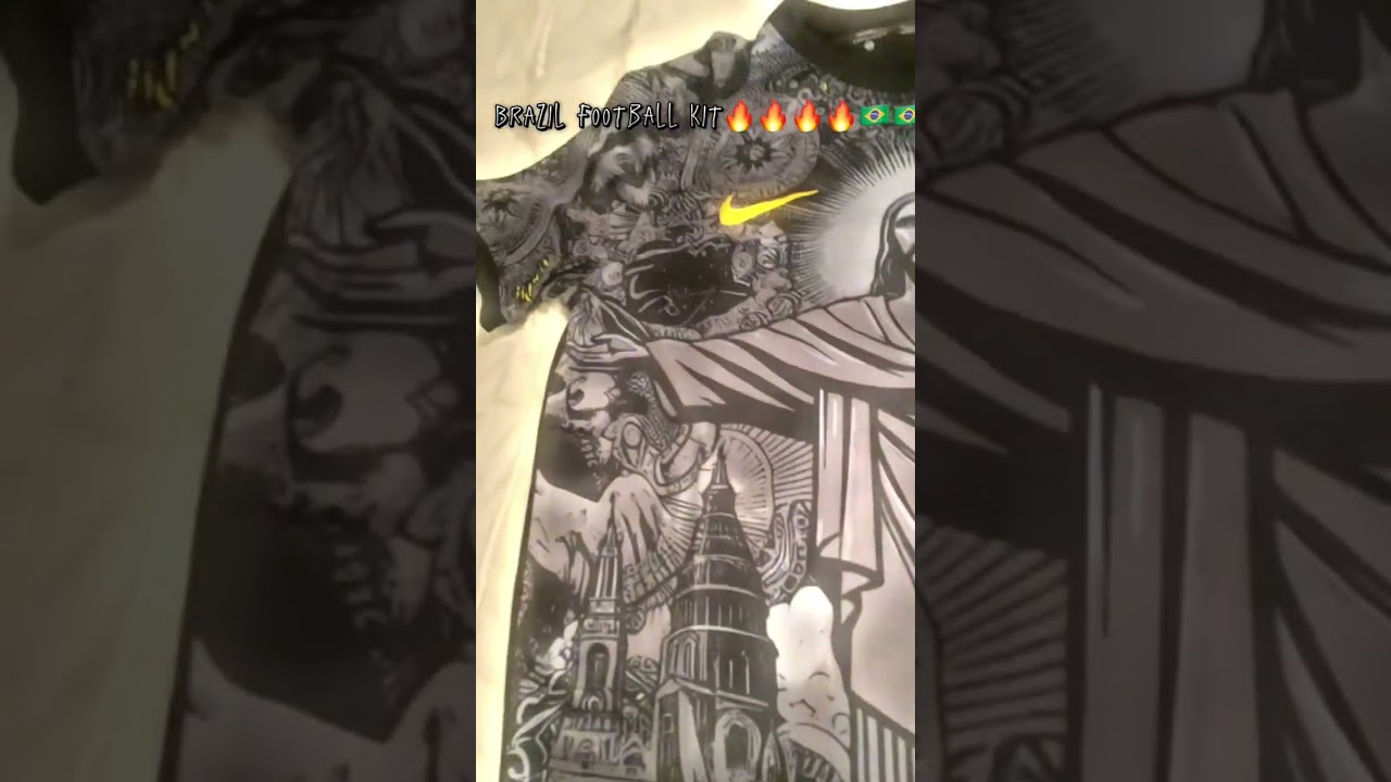 The Brazil football kit🔥🇧🇷🇧🇷 