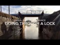 Going Through Canal Locks In France