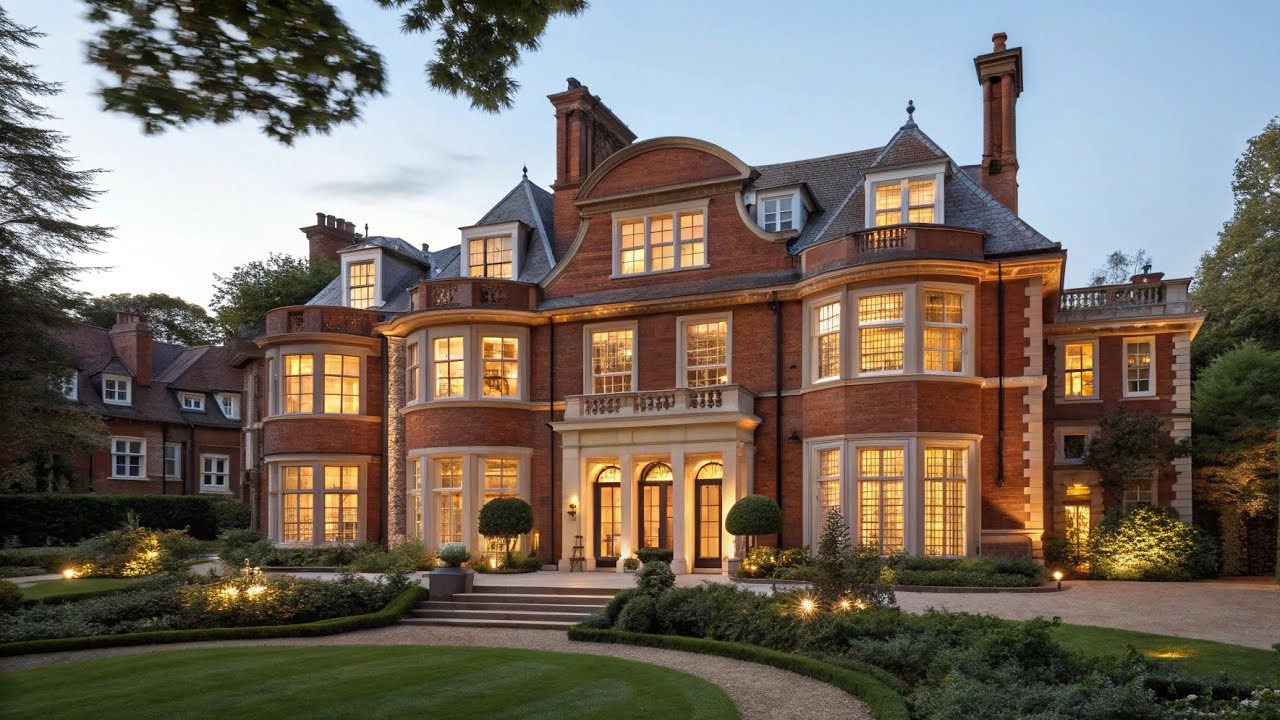 Inside a £170M Edwardian Revival Mansion in Holland Park – Opulent Urban Sanctuary | Luxury Tour 4K