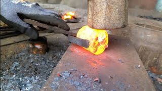 How to make sahul | blacksmith | forging a plumb bob.