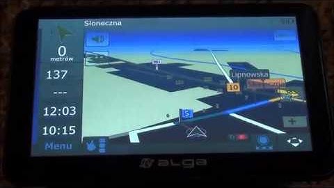 AutoMapa 2018 GPS ALGA