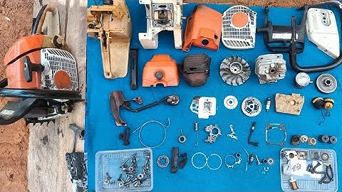 How To Full Fitting & Reparing Chainsaw Stihl Ms-382 at Home. |Hou